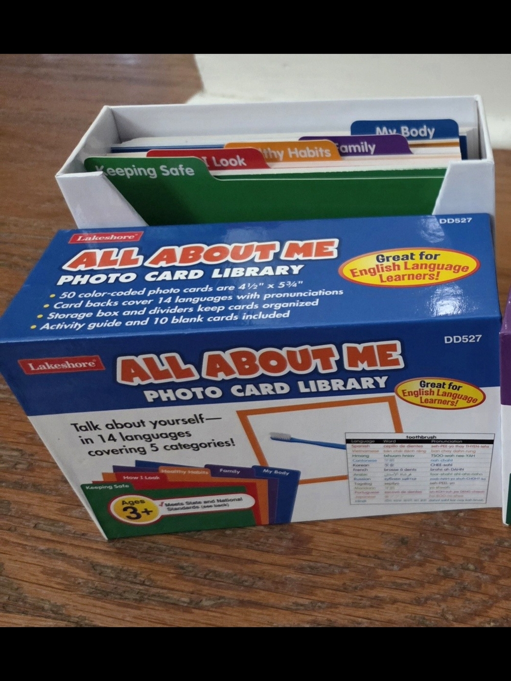 Lakeshore All About Me Photo Card Library -